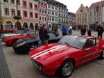 Samochody porsche na libereckim rynku. Źródło: denik.cz